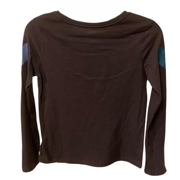 NWT GAP Love (2) Long Sleeved Brown + Blue T-Shirts (2) Girls Size XL - 12. - Picture 8 of 15
